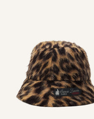 Multicolor Leopard Print Reversible Bucket Hat | Lanvin Women