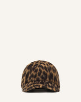 Multicolor Leopard Print Cap | Lanvin Women