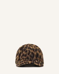 Multicolor Leopard Print Cap | Lanvin Women