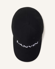 Black Lanvin Cotton Cap | Lanvin Women