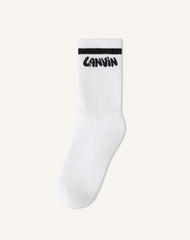 Chaussettes Lanvin En Coton White | Lanvin Men