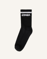 Chaussettes Lanvin En Coton Black | Lanvin Men
