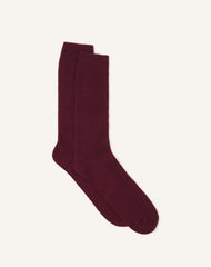 Red Lanvin Cashmere Socks | Lanvin Men