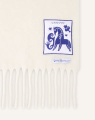 Écharpe Lunar Year En Laine White | Lanvin Women