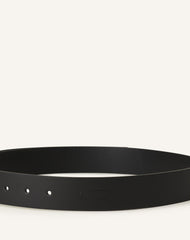 Black Compagnon Leather Belt | Lanvin Women