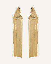 Boucles D'oreilles Chain À Franges Silver | Lanvin Women