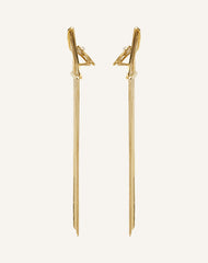 Boucles D'oreilles Chain À Franges Silver | Lanvin Women