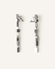 Silver Rhythmique Long Earrings | Lanvin Women