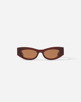 Brown Lanvin Logo Sunglasses | Lanvin Women