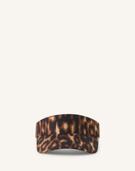 Multicolor Lanvin Leopard Print Visor | Lanvin Women