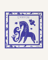 Carré Imprimé Lunar Year En Soie | Lanvin Women