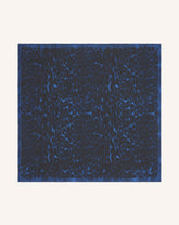 Blue Leopard Print Silk Scarf | Lanvin Women