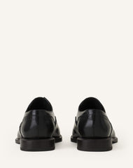 Black Brogue Oxford Shoe In Shiny Leather | Lanvin Men