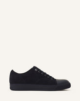 Blue Dbb1 Leather And Suede Sneakers | Lanvin Men
