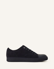 Blue Dbb1 Leather And Suede Sneakers | Lanvin Men
