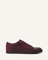 Brown Dbb1 Leather And Suede Sneakers | Lanvin Men