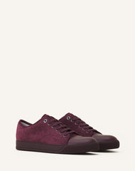 Brown Dbb1 Leather And Suede Sneakers | Lanvin Men