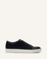 Blue Dbb1 Sneakers In Suede And Patent Leather | Lanvin Men