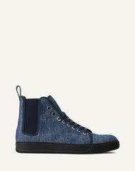 Dbb1 High Top Sneakers En Denim Blue | Lanvin Men