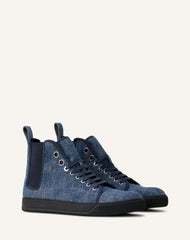 Dbb1 High Top Sneakers En Denim Blue | Lanvin Men