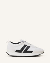 White Bumpr Nylon Sneakers | Lanvin Women