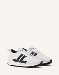 White Bumpr Nylon Sneakers | Lanvin Women