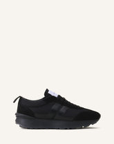 Black Bumpr Nylon Sneakers | Lanvin Women