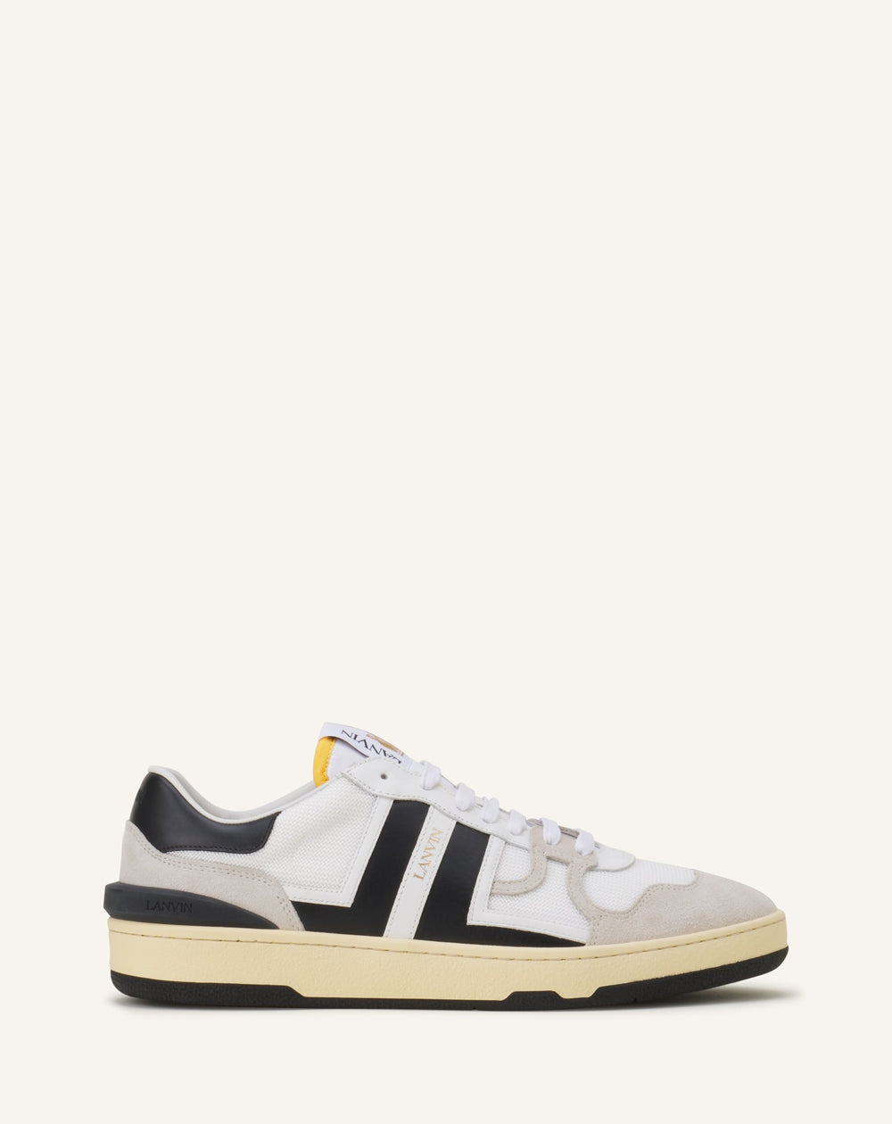 White Clay Mesh Sneakers | Lanvin Women