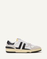 White Clay Mesh Sneakers | Lanvin Women