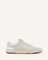 White Clay Mesh Sneakers | Lanvin Women