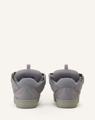 Sneakers Curbs En Suede Monocolor Grey | Lanvin Women