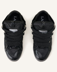 Curb Sneakers En Satin Black | Lanvin Women
