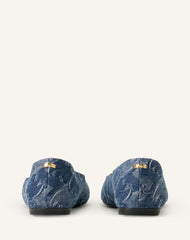 Ballerine Lunar Year En Denim Blue | Lanvin Women