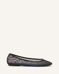 La Ballerine En Mesh Black | Lanvin Women