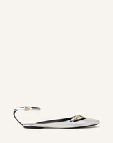 Ballerine Mary-jane Silver | Lanvin Women