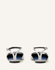 Ballerine Mary-jane Silver | Lanvin Women