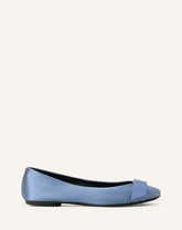 Ballerine Noeud En Satin Blue | Lanvin Women