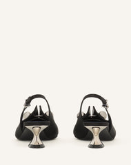 Slingback Piercing 50mm Black | Lanvin Women
