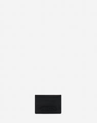 Black Lanvin Signature Leather Cardholder | Lanvin Men