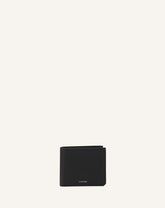 Black Compagnon Leather Wallet | Lanvin Women