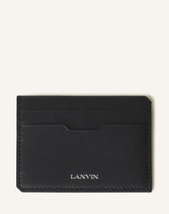 Black Compagnon Leather Cardholder | Lanvin Women