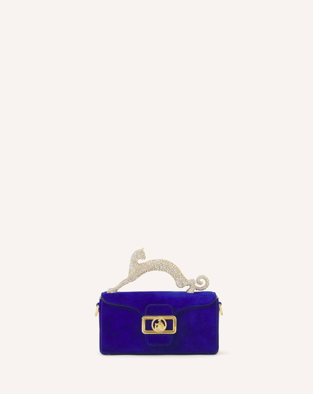 Sac Boîte Nano Avec Poignée Chat Blue | Lanvin Women