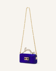 Sac Boîte Nano Avec Poignée Chat Blue | Lanvin Women