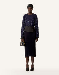 Black Nano Pencil Cat Leather Bag | Lanvin Women