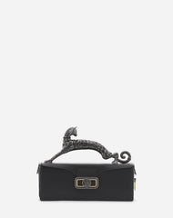 Black Medium Leather Pencil Cat Bag | Lanvin Women