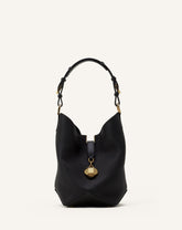 Black Catch By Lanvin Medium Leather Bucket Bag | Lanvin Women