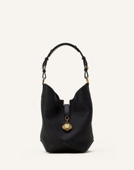 Black Catch By Lanvin Medium Leather Bucket Bag | Lanvin Women