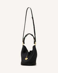 Black Catch By Lanvin Medium Leather Bucket Bag | Lanvin Women