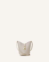 White Catch Nano By Lanvin Leather Bucket Bag | Lanvin Women