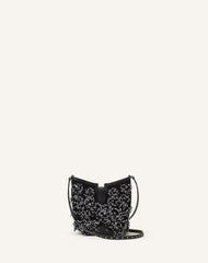 Sac Seau Catch By Lanvin En Cuir Brodé Black | Lanvin Women